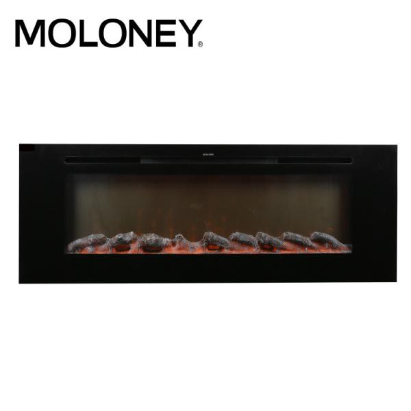 Quality 2380mm Wall Fireplace Heater Simulation Fire Flame Wall Surface Mounted for sale