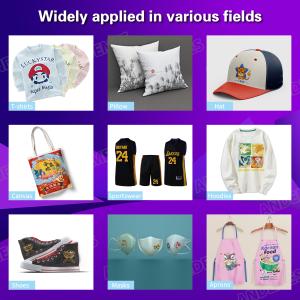 2 Dual Head Dtf Printer T-Shirt Printing Made Easy With A2 XP600 White Ink