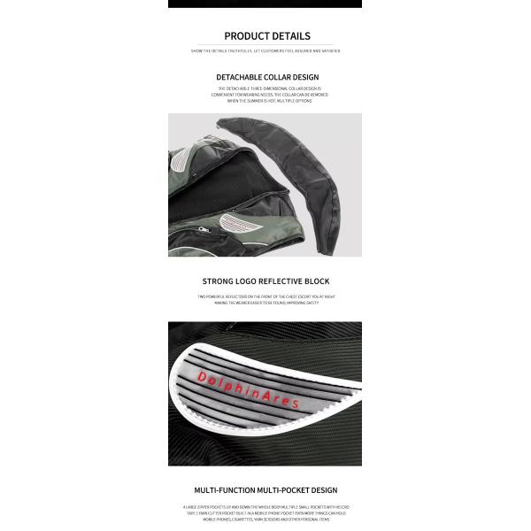 CCS Certificates Marine Lifesaving Fish Suit Portable Multi-pocket Detachable Rock Fishing Vest