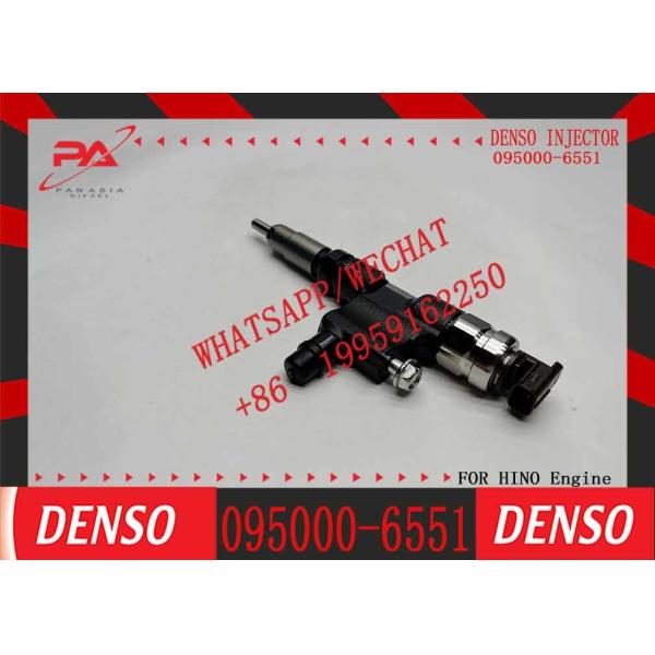 Diesel Common Rail Injector 095000-6550 095000-6551 For Hino 300 N04c 23670-e0190 23670-78140