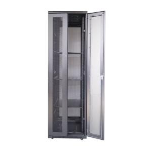 19 Inch 42U 600x800mm Dual Open Vented Data Center Server Racks With Handle