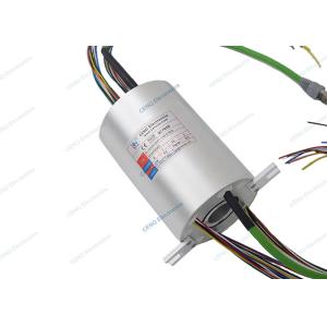 0 - 380V AC / DC Ethernet Signal Slip Ring Compabitle With 6 Circuits Electrical