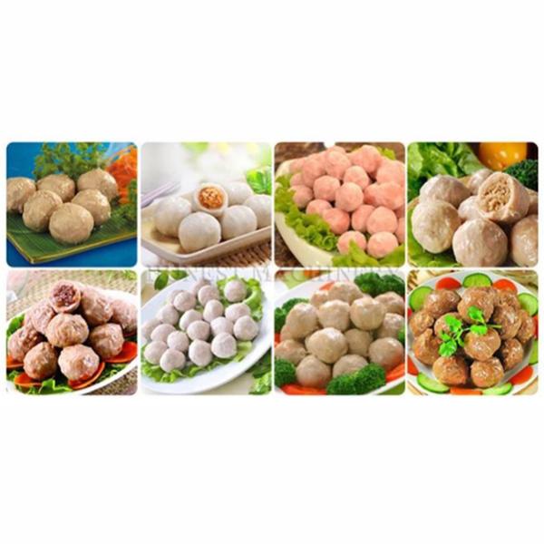 Automatic Press 260pcs/Min Fish Ball Meatball Molding Machine