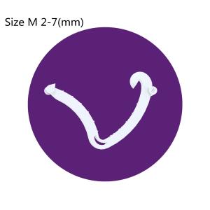 Economical Single Polymer Ligating Clips Endoscopic Surgery Clip NLC-OM