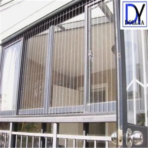 Wholesale Fixed Open Style Balcony Invisible Grille with Surface Mount Installation and Horizontal Opening Pattern from china suppliers