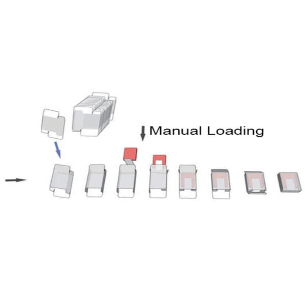 1.5kw Vertical Pouch Cartoning Machine , Toothpaste Cardboard Box Packing Machine