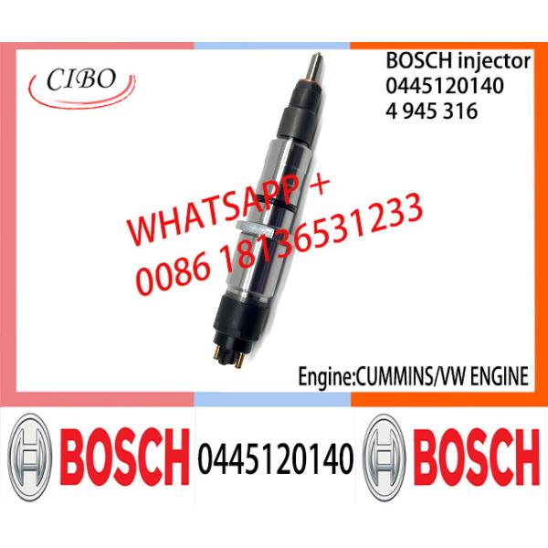 BOSCH 0445120140 4945316 Neutral Fuel Injector Assembly 0445120140 4945316 For