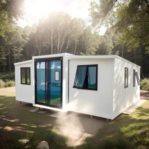 Aluminium Sliding Windows Expandable Container House with Led Natural Light