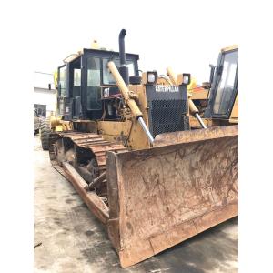 Caterpillar D6G Hydraulic Crawler Second Hand Bulldozers With Scarifier 16320kg