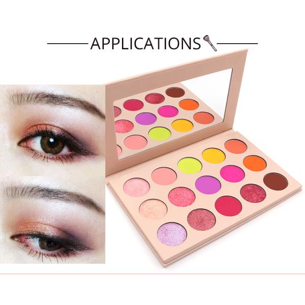 High Pigment Eye Shadow Waterproof Matte Shimmer 15 Color Eyeshadow Palette