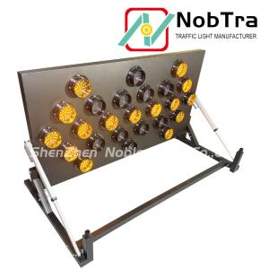 13 Kinds Of Working Mode LED Arrow Board With Trucked Mounted For Road