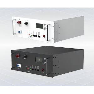 48V Rackmounted Lithium Ion LiFePO4 Battery High Energy Density