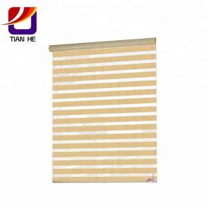 Customized Horizontal 100% Shading Rate zebra blinds fabric