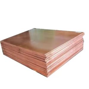 Bending Welding Cutting Copper Cathode 99.99% Copper Plates For Distilling