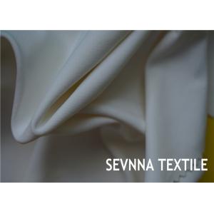 Solid Plain Colors Recycled Lycra Fabric Not Seen Through High Colorfastness