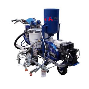 Engine Multifunction Thermoplastic Road Line Painter Marking Machine With 1