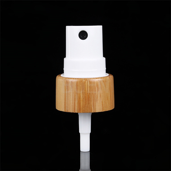 Bamboo Plastic Fine Mist Spray With Half Cover Environment Degradable