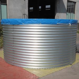 Galvanized Corrugated Steel Flexible Water Tank Water Storage Tanks Round