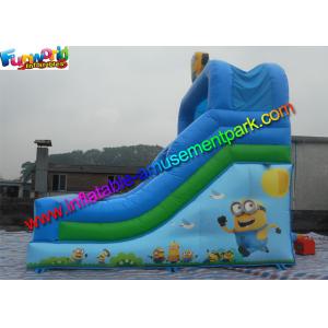 Small Dry Commercial Minion Inflatable Slide with 0.55mm PVC tarpaulin Material