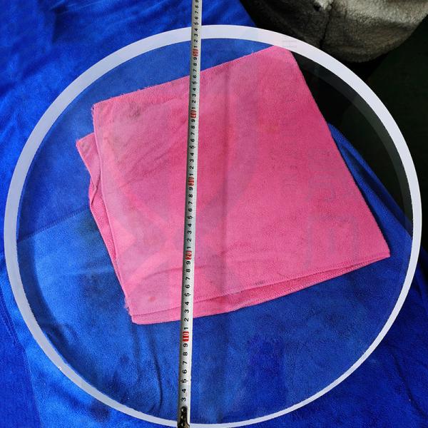 High Light Transmission Large Diameter Quartz Glass Disc Transparent Quartz
