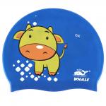Kids Fun Silicone Swimming Caps for Boys and Girls Sharks & Minnows by WHALE