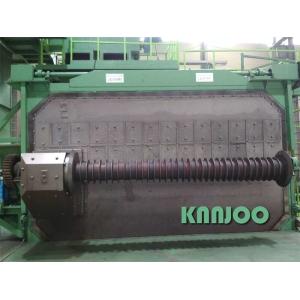 Wholesale 3000KG Wire Rod Shot Blasting Machine With 500mm Cleaning Capability from china suppliers