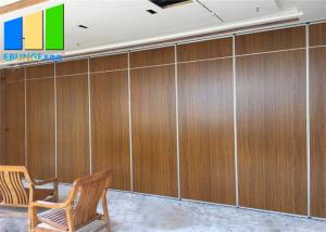Wholesale Easy To Operate Conference Hall Acoustic Folding Room Partition Walls Commercial from china suppliers