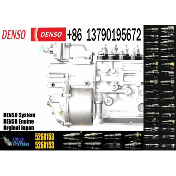 High Quality Fuel Injection Pump For Cummins L360 20 Engine Parts Excavator Spare Part 6P1168A 5260153 4944742 100113016