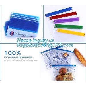 slider Zip lockk bag doypack zipper/ECO-friendly slider bag, Slider Bags Stand