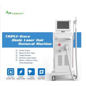 Wholesale Medical ce / fda approved 2000W input hottest machine germany device 808 diode laser hair removal for spa from china suppliers