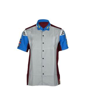 China Custom T Shirt for Men Comfortable Sports Polo Shirt for Riding Cotton Racing Pit Crew on sale