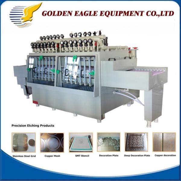 Quality High Precision and Hollowed-out Photochemical Etching Machine for and Precise Etching for sale