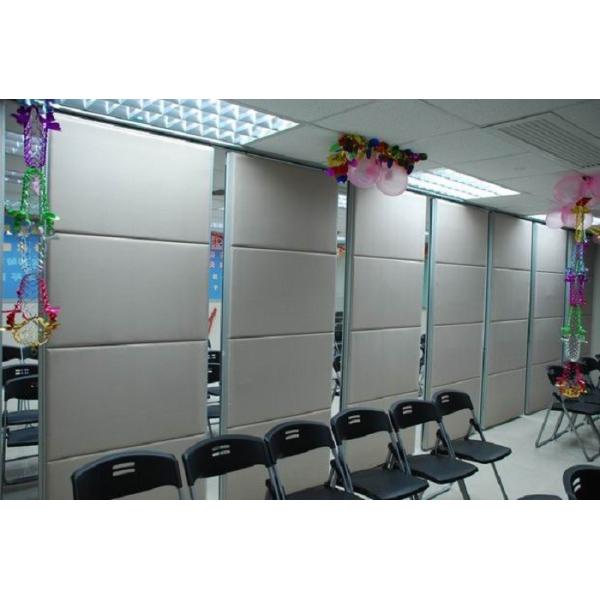 Top Hanging System Movable Soundproof Partition Wall / Sliding Folding
