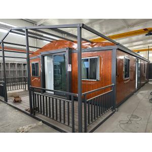 Insulated Steel Prefabricated Mobile Home 20ft Detachable Expandable Container