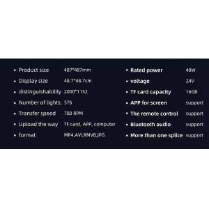 100cm 2 Blades 3D Hologram Fan Hospitals' Revolutionary Product 1.692MM Contrast