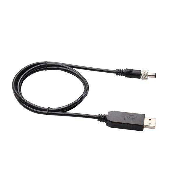 USB 5v to 12V DC screw mount connector cable