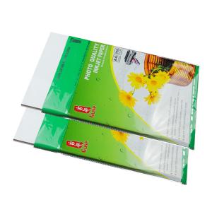 210*297mm 115gsm Cast Coated Photo Paper , High Gloss Photo Paper A4 home use