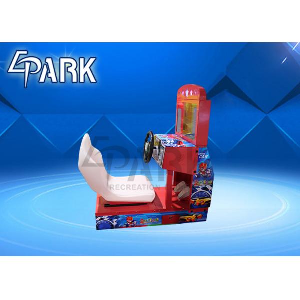 Kids Car Racing Game Simulator Machines Coin Operated Stereo System for fec