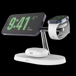 3-in-1 Wireless Charger For Apple Watch Earphone And Phone