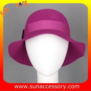 6090434 Sun Accessory customized winner fashion wool felt clothe hats, women