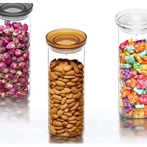 Wholesale High Borosilicate Glass 2 Gallon Glass Canister Bamboo Lid Dried Fruit Coffee Storage from china suppliers
