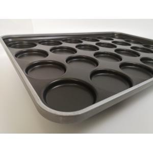 4" 24 Links Aluminum Hamburger Bun Baking Pan Easy Cleaning