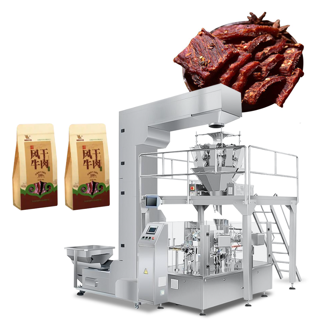 Wholesale New Efficient Automatic Multi-Function Plastic Pouch Packing Machine For Food Juice Coffee Filling &amp; Labeling Capping Gearbox from china suppliers