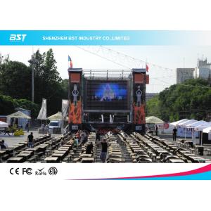 High Resolution P7.81mm Transparent Video Wall Screen With 1/4 Scan , 1R1G1B