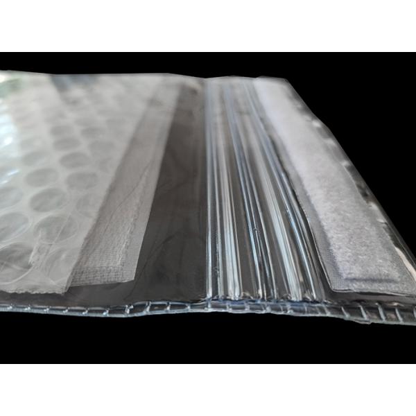 Bottle Protective Zip sealed liquor bubble bags bottle protector Travelling liquor bubble sleeves air wine bubble bags