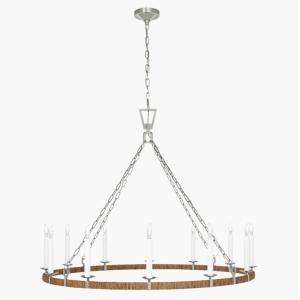 Vsual Comfort Darlana XL Wrapped Ring Chandelier CHC 5874