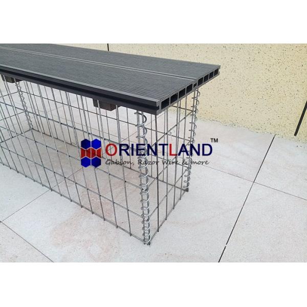 50×100mm Decorative Gabion Garden Bench