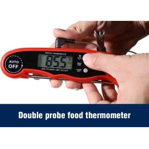 High Temperature Alarm Barbecue Smoker Thermometer Dual Probes Food Safety