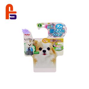 Wholesale Cute Design Paper Material For Pets Clothes Custom Cardboard Hangers from china suppliers