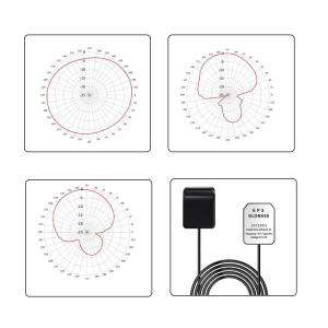 Tiny Integrated Receiver and USB 1575 GPS Antenna for Ipad Stacked Patch Anti